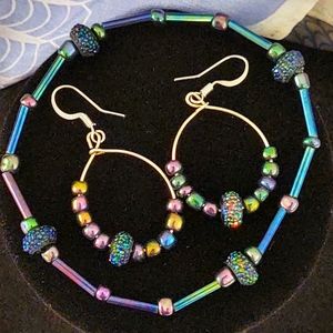 ARTISAN BRACELET & EARRINGS